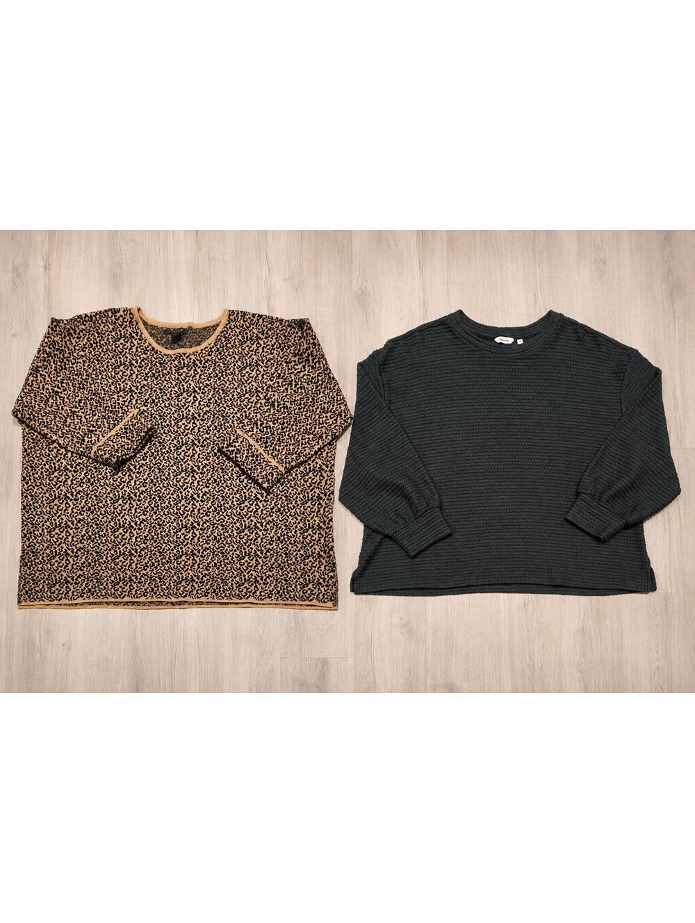 Women’s Plus Size Sweater Lot – 2 Cozy Pullovers (3X)